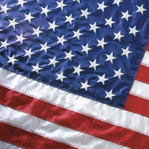 U.S 2'.5" x 4' Nylon Banner